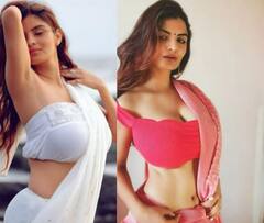 'ગંદી બાત' એક્ટ્રેસ અન્વેશી જૈનનો સાડીમાં હોટ અંદાજ, જુઓ તસવીરો