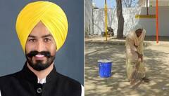 ਪੁੱਤ ਦੇ MLA ਬਣਨ ਤੋਂ ਬਾਅਦ ਵੀ ਲਾਭ ਸਿੰਘ ਉੱਗੋਕੇ ਦੀ ਮਾਤਾ ਸਰਕਾਰੀ ਸਕੂਲ 'ਚ ਸਫ਼ਾਈ ਸੇਵਕਾ ਦੀ ਡਿਊਟੀ ਨਿਭਾਉਣ ਲਈ ਬਜਿੱਦ