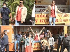 Akshay Kumar Flags Off 'Bachchan Paandey Ki Sawaari', Will Travel From Mumbai To Delhi, SEE PICS