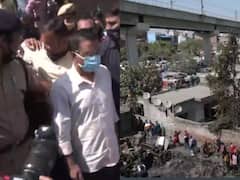 दिल्ली: गोकुलपुरी आग हादसे में 7 की मौत, पीड़ितों से मिले सीएम केजरीवाल, मृतकों के परिजनों के लिए मुआवजे का एलान