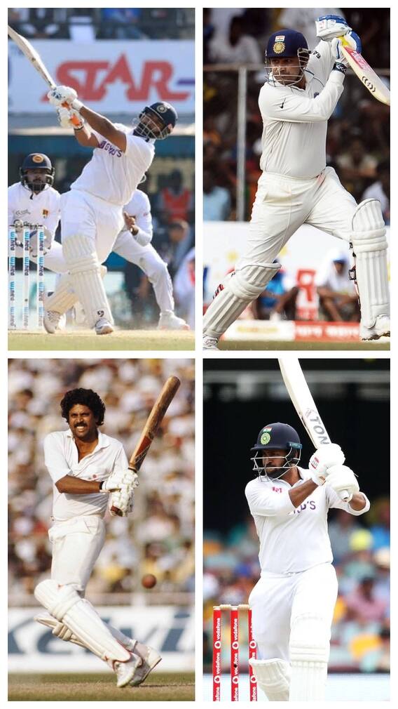 టెస్టుల్లో అత్యంత వేగంగా అర్థ సెంచరీ చేసిన భారత బ్యాటర్లు వీరే!