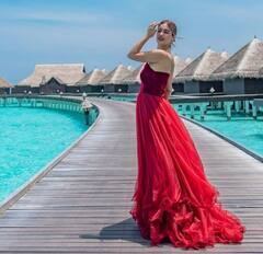 નેહા મલિકનો રેડ ડ્રેસમાં જોવા મળ્યો કાતિલ અંદાજ, જુઓ તસવીરો