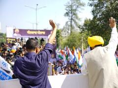 Punjab Election Result: पंजाब में प्रचंड जीत के बाद AAP का रोड शो, भगवंत मान के साथ सीएम केजरीवाल भी हुए शामिल