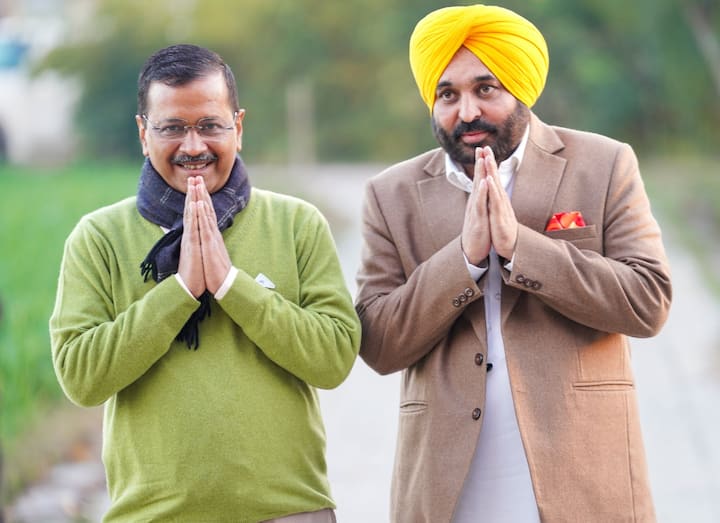 Punjab Elections 2022: Arvind Kejriwal and Bhagwant Mann to join AAP's victory procession in Amritsar today Punjab में प्रचंड जीत के बाद जोश में AAP, आज अमृतसर में विजय जूलूस निकालेंगे Kejriwal और Bhagwant Mann