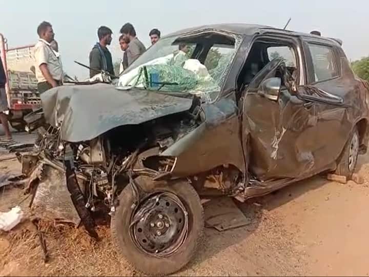 Five people died in road accident in Jaggayyapet of Krishna district Jaggayyapet Accident: జగ్గయ్యపేటలో ఘోర ప్రమాదం, ఆర్నెల్ల పాప సహా ఐదుగురు మృతి