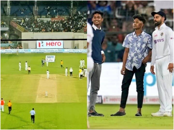 Virat Kohli fan enters ground and took selfies, the police took a big action after the case was registered मैदान में जाकर विराट कोहली के साथ सेल्फी लेना पड़ा भारी, मामला दर्ज होने के बाद पुलिस ने लिया बड़ा एक्शन