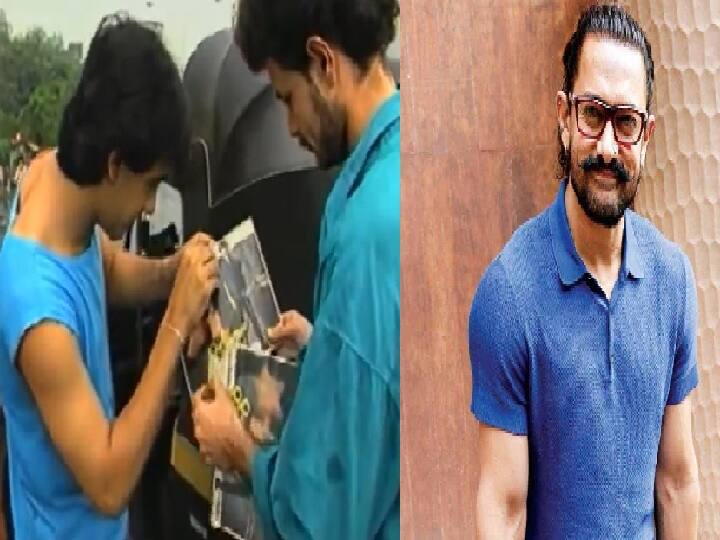 Aamir Khan Birthday special when aamir stuck qayamat se qayamat tak posters on autos, watch video कभी सड़कों पर फिल्म के पोस्टर चिपकाते थे आमिर खान, आज करोड़ो दिलों पर करते हैं राज, यकीन न हो तो खुद ही देख लें