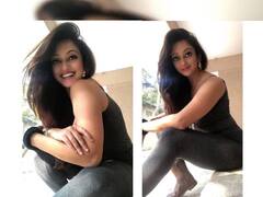 In Pics : मानसी नाईकच्या दिलखेचक अदा पाहून पतीही झाला घायाळ! कमेंट करत म्हणाला...