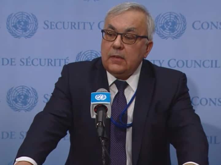 'अमेरिका सहित उसके यूरोपीय सहयोगियों से प्रतिबंध हटाने के लिए नहीं कहेगा रूस', मंत्री ने दिया बयान Russia will not ask America and EU nations to lift sanctions Sergey Vershinin 'अमेरिका सहित उसके यूरोपीय सहयोगियों से प्रतिबंध हटाने के लिए नहीं कहेगा रूस', मंत्री ने दिया बयान