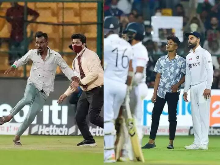 Watch Video : காண ஓடிவந்த ரசிகர்கள்... கோலி செய்த அந்த செயல்! மிரண்டுபோன பாதுகாப்பு வீரர்கள்