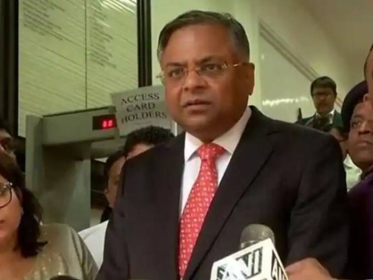 Air india chairman TaTa sons board clears name N chandrasekaran chairman tata group  Air India Chairman : ટાટા સન્સના ચેરમેન એન ચંદ્રશેખરન સંભાળશે એર ઈન્ડિયાની કમાન