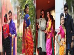 PHOTO : 'स्टार प्रवाह परिवार पुरस्कार 2022', रेड कार्पेटवर कलाकारांचा हटके अंदाज