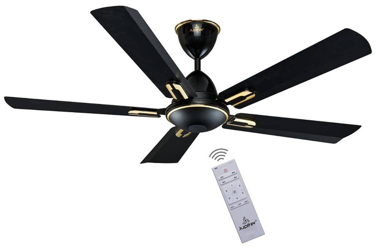 Buy best high speed ceiling fan with high remote on amazon અવાજ વિના હાઇ સ્પીડ હવા આપે છે આ 5 બ્લેડ ફેન, ડીલમાં ખરીદી પર મળી રહ્યું છે 50%નુ ડિસ્કાઉન્ટ, જાણો