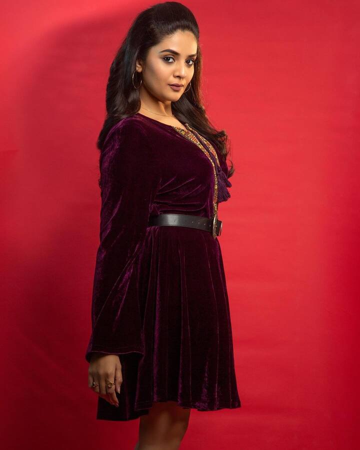 శ్రీముఖి అందమైన ఫోటోలు -Image credit: Sreemukhi/Instagram