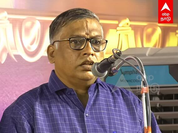 Thuklak Ramesh Speech: ‘வாரிசு அரசியலால் வந்தவர் ஸ்டாலின் என்பது அபத்தம்’..துக்ளக் ரமேஷ் பேச்சு