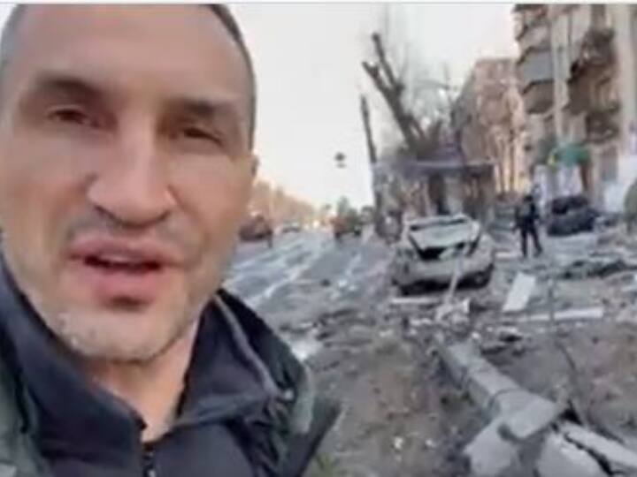 Russia Ukraine war Kyiv Mayor Vitali Klitschko shows Devastation by Russian soldiers कीव के मेयर ने दिखाया शहर की तबाही का मंजर, कहा- यही युद्ध है, जो रूस ने शुरू किया है