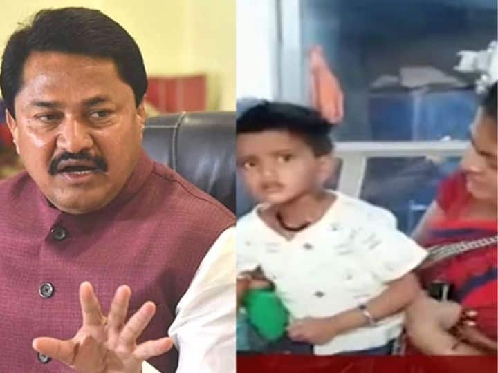Nana Patole donated his own helicopter to girl who suffering from a heart attack Nana Patole : नाना पटोलेंच्या मनाचा मोठेपणा! चिमुकलीला उपचारासाठी दिले स्वत:चे हेलिकॉप्टर