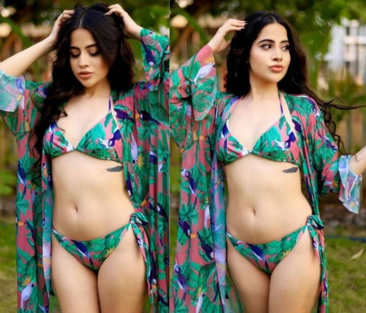 ઉર્ફી જાવેદ પોતાના ડ્રેસિંગને લઈ સતત ચર્ચામાં રહે છે. હાલમાં જ ઉર્ફીએ નવી તસવીરો શેર કરી છે. આ તસવીરોમાં ઉર્ફી ખૂબ જ બોલ્ડ અને હોટ લાગી રહી છે. ઉર્ફી ફરી એકવાર પોતાનો નવો લુક લઈને આવી છે અને આ વખતે પણ તેની સ્ટાઈલ એકદમ ગ્લેમરસ છે. ઉર્ફીની બિકિની તસવીરો વાયરલ થઈ છે.