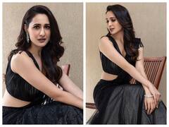 Pragya Jaiswal Photos: బ్లాక్ డ్రెస్ లో ప్రగ్యా స్టన్నింగ్ ఫొటోషూట్