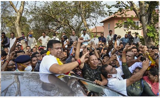 Goa Election: In the midst of government formation in Goa, internal tussle started in BJP, will the party change the face of CM? Goa Election: गोवा में सरकार बनाने के बीच BJP में शुरू हुई अंदरूनी खिंचातानी, क्या CM का चेहरा बदलेगी पार्टी?