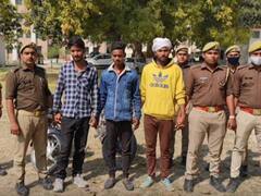 Hardoi News: हरदोई में मुठभेड़ के दौरान 3 शातिर लुटेरे गिरफ्तार, दो चोरी की बाइक और तमंचे बरामद