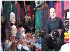 Holi 2022: प्रयागराज के बाजारों में छाए पीएम मोदी के मुखौटे, बने बच्चों की पहली पसंद, देखिए तस्वीरें