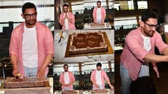 Aamir Khan Birthday Special: সংবাদমাধ্যমের কর্মীদের সঙ্গে জন্মদিনের কেক কাটলেন আমির খান