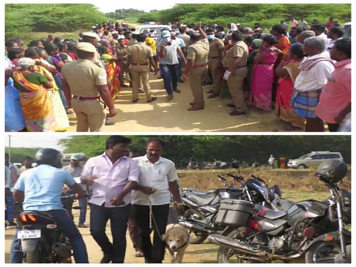 நெல்லை : கை, கால்கள் கட்டப்பட்ட நிலையில் நிர்வாண கோலத்தில் மீட்கப்பட்ட பெண் உடல்.. தீவிர விசாரணை