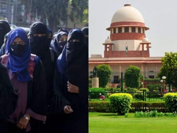 Karnataka Hijab Case Marathi News hearing in Supreme Court total 24 petitions to be heard Challenge to HC decision Karnataka Hijab Case : हिजाब प्रकरणी उद्या सुप्रीम कोर्टात सुनावणी, एकूण 24 याचिका सुनावणीसाठी; HC निर्णयाला आव्हान