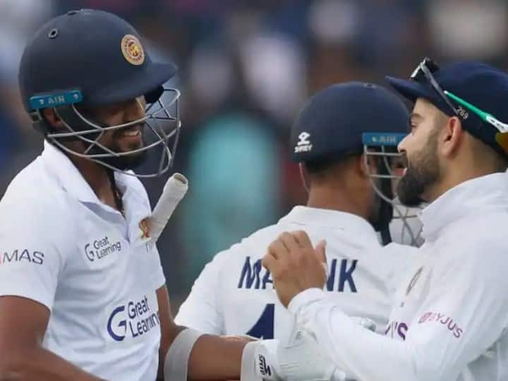 Team India Jasprit Bumrah Congratulate Suranga Lakmal Know why IND vs SL : श्रीलंकेच्या पराभवानंतरही भारतीय खेळाडूंनी लकमलला का दिल्या शुभेच्छा? नेमकं कारण काय?