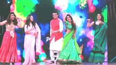 Dadagiri: মধ্যমণি সৌরভ, 'দাদাগিরি'-র মঞ্চে নাচে গানে মাতলেন শ্রাবন্তী, ঐন্দ্রিলা, মনামী, পূজা