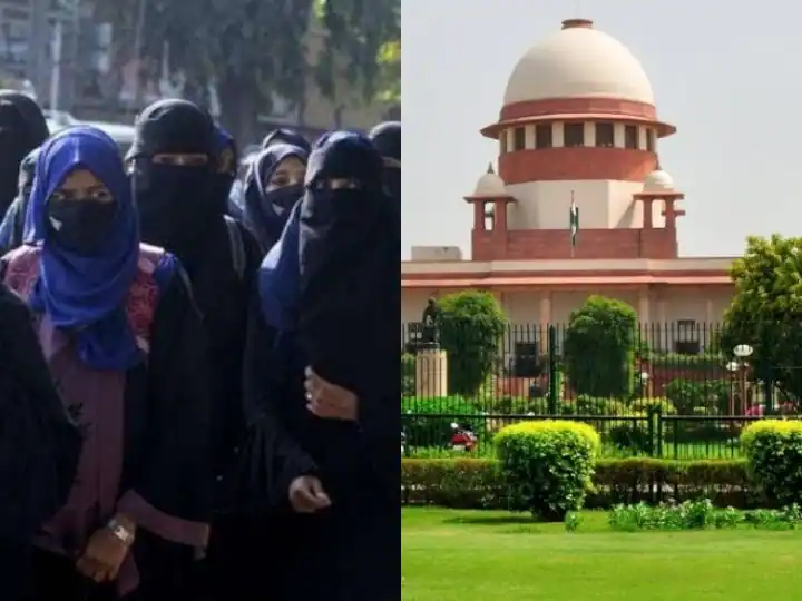 Hijab Ban Row educational institutes Plea moved Supreme Court challenging Karnataka HC order Karnatka Hijab row:  ਸੁਪਰੀਮ ਕੋਰਟ ਪਹੁੰਚਿਆ ਹਿਜਾਬ ਵਿਵਾਦ, 2 ਵਿਦਿਆਰਥਣਾਂ ਨੇ ਹਾਈ ਕੋਰਟ ਦੇ ਹੁਕਮ ਨੂੰ ਰੱਦ ਕਰਨ ਦੀ ਕੀਤੀ ਮੰਗ