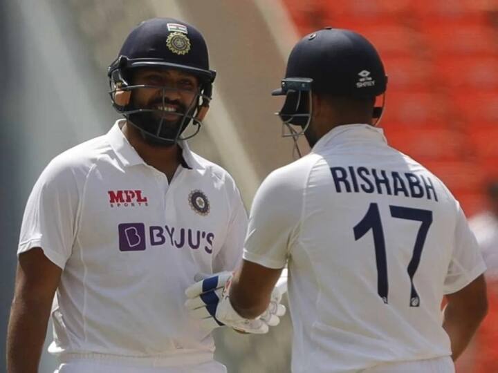 indian skipper rohit sharma  said that rishab pant can change the game in 40 minutes Rohit Talk Rishab : ரிஷப்பண்ட் 40 நிமிடங்களில் ஆட்டத்தையே மாற்றும் வல்லமை கொண்டவர் - ரோகித்சர்மா புகழாரம்