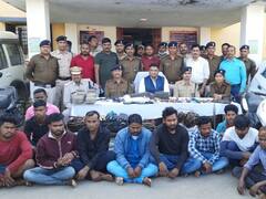 Surajpur News: विद्युत विभाग के स्टोर में चोरी के मामले में 11 लोग गिरफ्तार, बंदूक समेत ये सामान बरामद