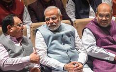 ચાર રાજ્યોમાં સરકાર બનાવવાને લઈ PM મોદીના આવાસ પર બેઠક, અમિત શાહ અને જેપી નડ્ડા હાજર