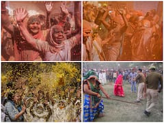 IN PICS | Colours Of Freedom: Widows Break Stereotypes To Play Holi In Vrindavan