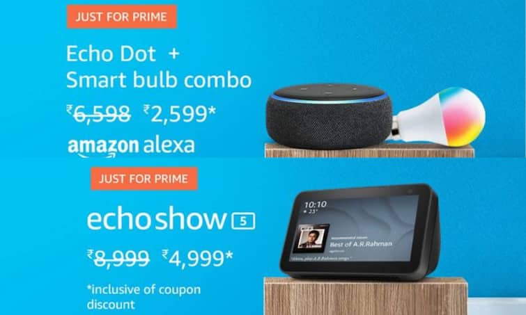 Alexa Speaker On Amazon Echo Dot Speaker Price What is Alexa Price Of Echo Speaker How Alexa Works एमेजॉन के प्राइम मेंबर्स के लिये होली पर Alexa Speaker पर आया है ये सबसे सस्ता ऑफर !