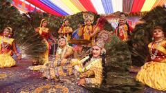 Holi 2022 India: হোলির আগেই রঙিন মথুরা