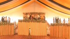 Khatkar Kalan: ਰੀਝਾਂ ਨਾਲ ਸਜਾਇਆ ਸਟੇਜ, ਹਰ ਪਾਸੇ ਰੰਗ ਕੇਸਰੀ-ਕੇਸਰੀ