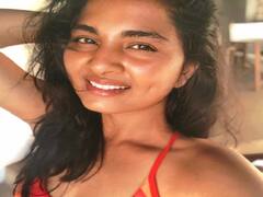 Srusti Dange: மஞ்சள் வெயில் மாலையிலே... நடிகை சிருஷ்டி டங்கே லேட்டஸ்ட் க்ளிக்ஸ் !