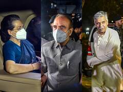 G23 की 'डिनर पॉलिटिक्स' के बाद अब सोनिया गांधी से गुलाम नबी आजाद की मीटिंग फिक्स