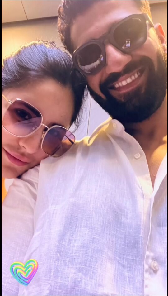 Katrina Kaif Shares Romantic Selfies With Hubby Vicky Kaushal- See Photos