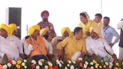 Bhagwant Mann Oath ceremony LIVE: Peeli Pagdi, Peela Dupatta; stage all set in Khatkar Kalan