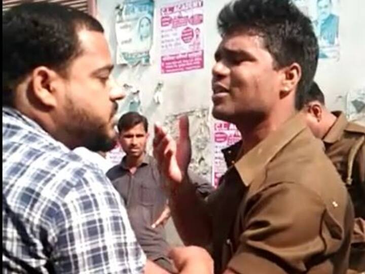 2 Policeman assaulted in Hardoi, video went viral on social media, 3 arrested ann Hardoi News: हरदोई में सिपाही और होमगार्ड के जवान से मारपीट, सोशल मीडिया पर वायरल हुआ वीडियो, 3 गिरफ्तार