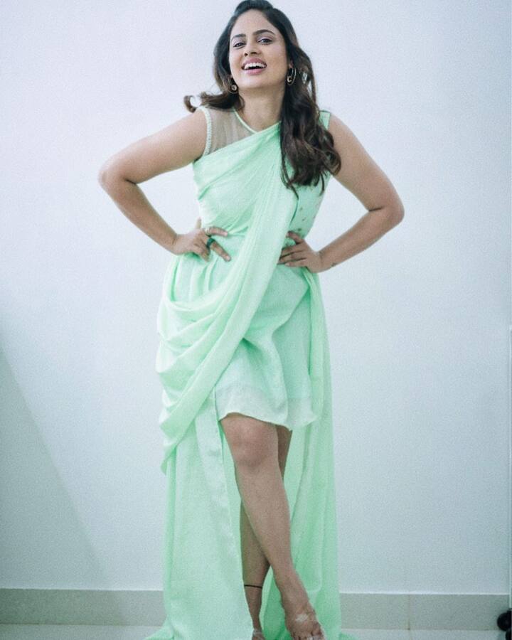 సినిమాల ద్వారానే కాదు బుల్లితెరపై ప్రతి వారం కనిపించి మరింత దగ్గరవుతోంది ప్రేక్షకులకు. -Image credit: NanditaSwetha/Instagram