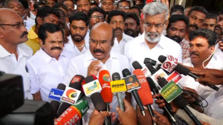 AIADMK ex-minister Jayakumar interviewed as Stalin, the best Joke chief minister of the year இந்தாண்டின் சிறந்த ஜோக்.. முதல்வர் ஸ்டாலின் - அதிமுக முன்னாள் அமைச்சர் ஜெயக்குமார்
