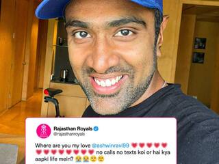 IPL 2022: Yuzvendra Chahal Asks Ashwin 'Koi Or Hai Kya Aapki Life Mein?', Spinner Responds