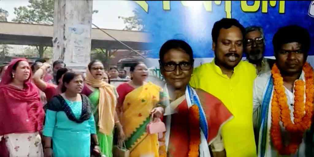 Cooch Behar Tension during formation of board Mathabhanga Municipality as rebel TMC councillor proposes other name Cooch Behar News: চেয়ারম্যান পদে অন্য নাম প্রস্তাব বিক্ষুব্ধ তৃণমূল কাউন্সিলরের, তীব্র উত্তেজনা মাথাভাঙায়