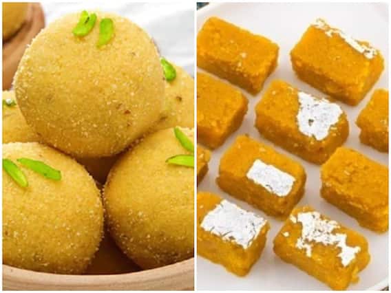 होली पर बेसन से बनाएं 2 तरह की मिठाई, जानिए रेसिपी होली पर बेसन से बनाएं 2 तरह की मिठाई, जानिए रेसिपी