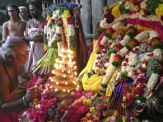 தென் தமிழகத்தில் புகழ்பெற்ற ஸ்ரீ கல்யாண பசுபதீஸ்வரர் ஆலயத்தில், பங்குனி மாத திருக்கல்யாணம்